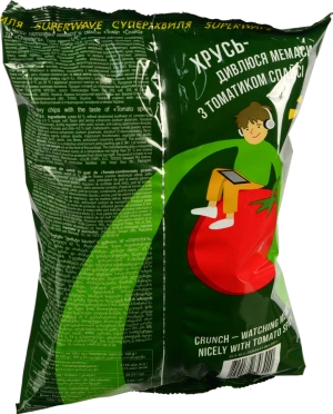 Чипси картопляні хвилясті Томат Спайсі Chipster's м/у 110г