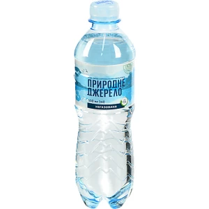 Вода питна негазована Природне Джерело п/пл 0.5л