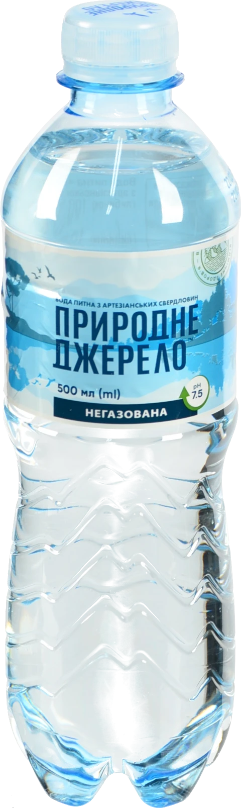 Вода питна негазована Природне Джерело п/пл 0.5л