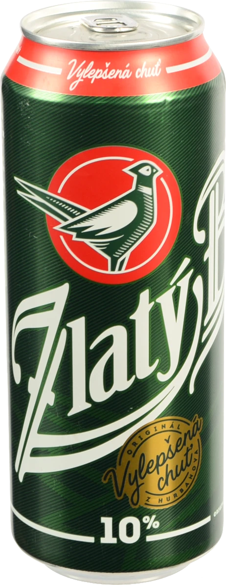 Пиво Zlaty Bazant 0.5л 4.0% світле пастеризоване з.б