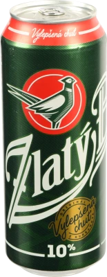 Пиво Zlaty Bazant 0.5л 4.0% світле пастеризоване з.б