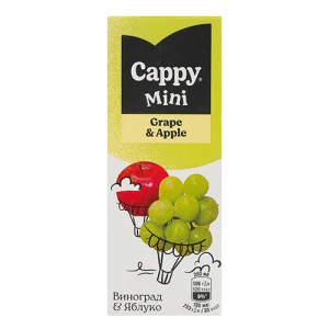 Нектар Cappy Mini 0.2л виноград-яблуко