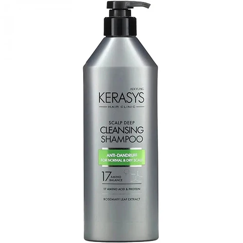 Шампунь Kerasys 400мл hair clinic oily scalp deep cleansing