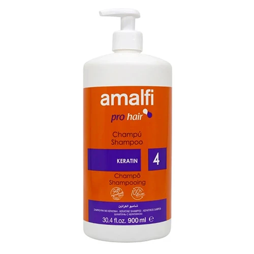 Шампунь Amalfi 900мл keratin дозатор