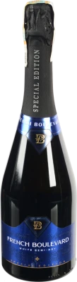 Вино ігристе 0.75л 10-13.5% біле напівсухе Special Edition Французький бульвар