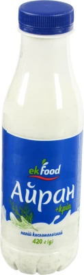 Айран Ekfood 420г нежирний кріп