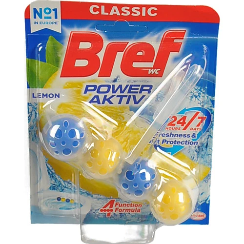 Засіб для чищення унітазу Lemon Power Aktiv Bref 50г