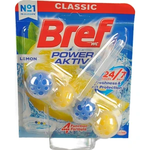 Засіб для чищення унітазу Lemon Power Aktiv Bref 50г