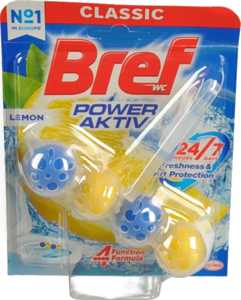 Засіб для чищення унітазу Lemon Power Aktiv Bref 50г