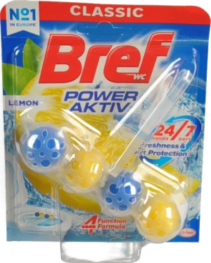 Засіб для чищення унітазу Lemon Power Aktiv Bref 50г