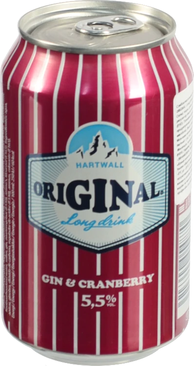 Коктейль ORIGINAL Long Drink 0.33л gin cranberry газ з.б