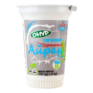 Айран Onur 200мл турецький ст.