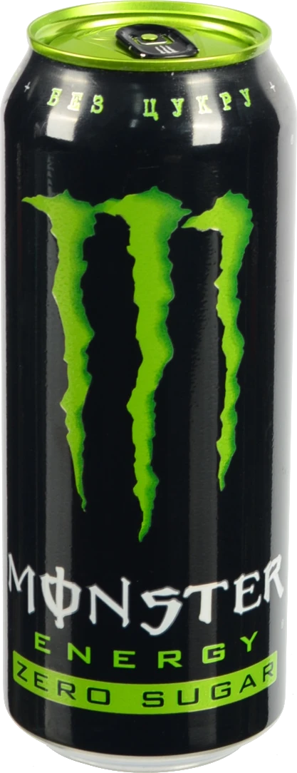 Напій енергетичний Monster 0.5л green без цукру з.б