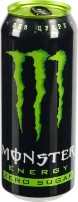 Напій енергетичний Monster 0.5л green без цукру з.б