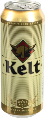 Пиво Kelt 0.5л 3.9 світле пастеризоване з.б