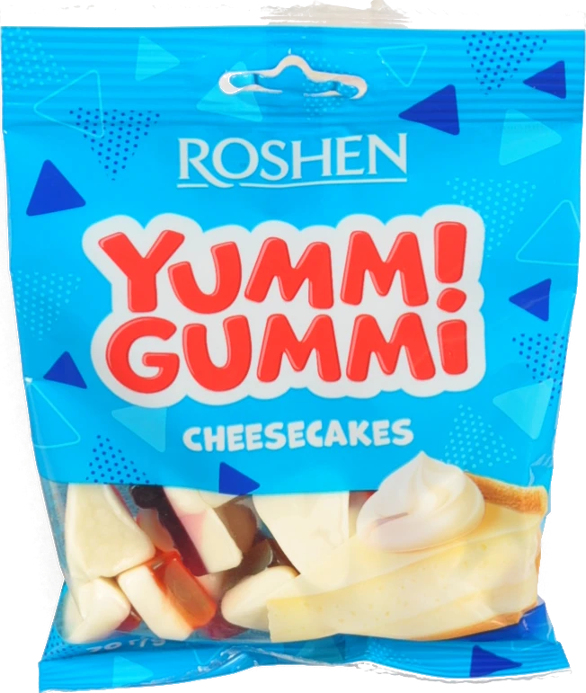 Цукерки желейні Cheesecakes Yummi Gummi Roshen м/у 70г