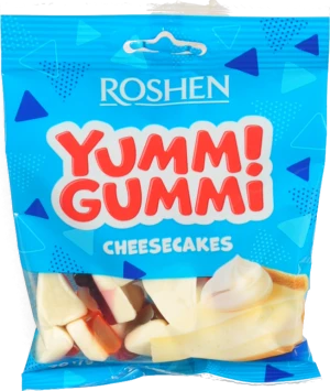 Цукерки желейні Cheesecakes Yummi Gummi Roshen м/у 70г
