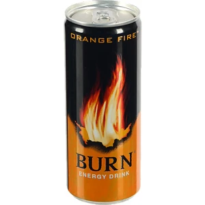 Напій енергетичний Берн 0.25л orange fire з.б
