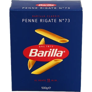 Вироби макаронні з твердих сортів пшениці Penne Rigate №73 Barilla к/у 500г