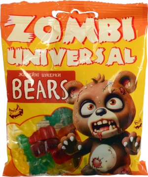Цукерки желейні Zombi Universal 70г bears