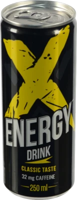 Напій енергетичний X ENERGY 0.25л з.б