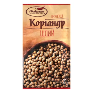 Коріандр Любисток 20г цілий