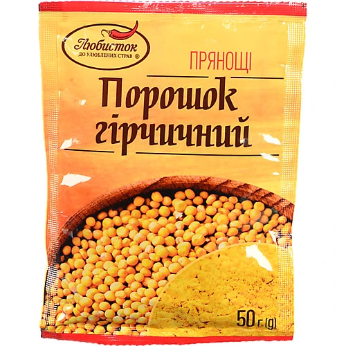 Порошок гірчичний Любисток 50г
