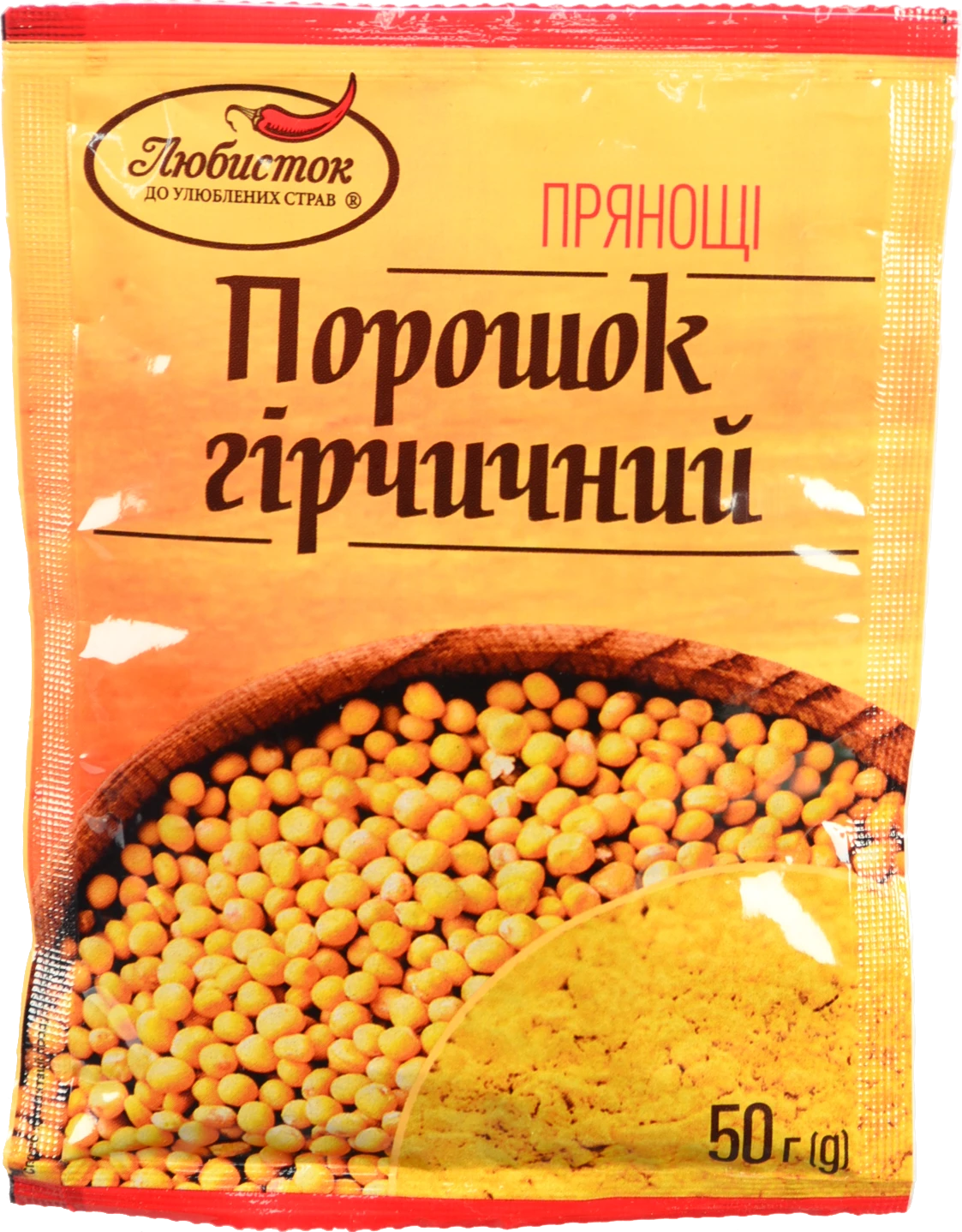 Порошок гірчичний Любисток 50г
