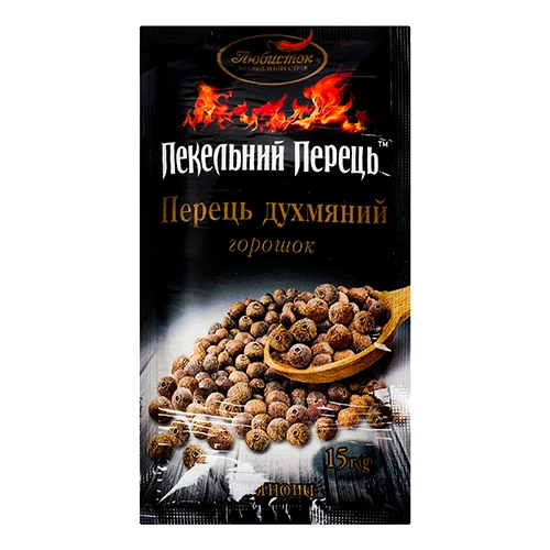 Перець духмяний Любисток 15г пекельний перець горошок