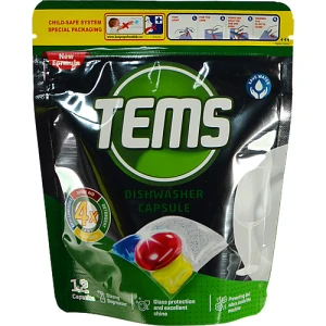 Капсули д.посудомийних машин Tems 4в1 12шт