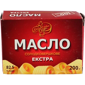 Масло Старокозацький сир 200г 82.5% солодковершкове