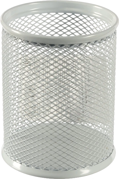 Підставка для ручок кругла 80х80х100мм. мет. біла