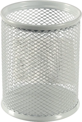 Підставка для ручок кругла 80х80х100мм. мет. біла