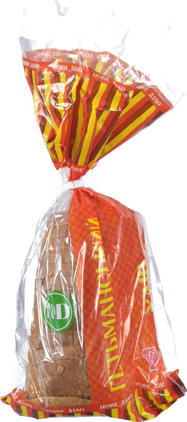 Хліб пшенично-житній нарізний Гетьманський Нове діло 400г