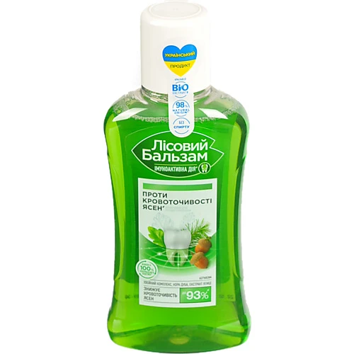 Ополіскувач д.ясен Лісовий бальзам 250мл кора дуба ялицево