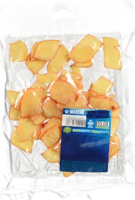 Кальмар слайси Seastar краб солено сушений