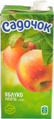 Сік Садочок Яблучний 0.95л