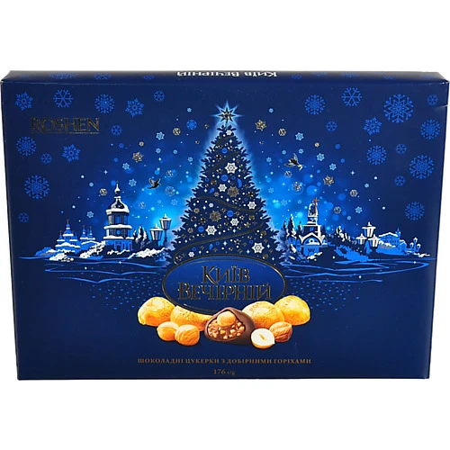 Цукерки Рошен Київ Вечірній глазуровані 176г
