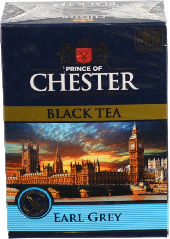 Чай Chester 80г earl grey цейлонський чорний бергамот