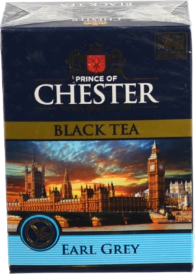 Чай Chester 80г earl grey цейлонський чорний бергамот
