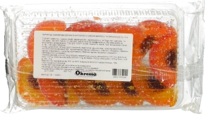 Мармелад Okremo 220г з кісточкою абрикос персик