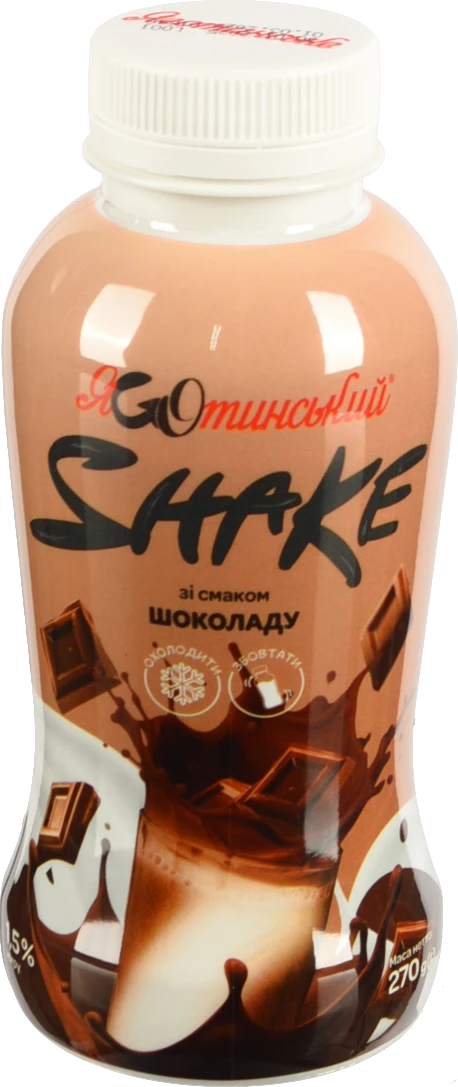 Коктейль Яготинське 270г 1.5% шейк шоколад