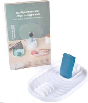 Підставка для зберігання кришок пластикова 18*11.5cm