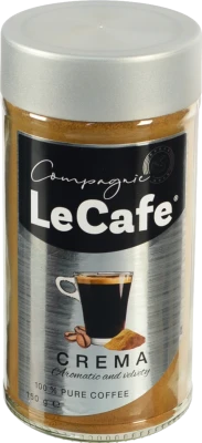 Кава Le Cafe 200г crema розчинна ск.