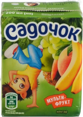 Напій соковий Садочок 0.2л мультифрукт