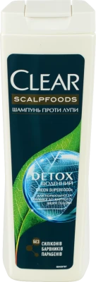 Шампунь Clear 360мл детокс проти лупи на кожен день