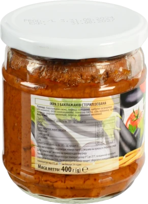 Ікра Vis 400г з баклажанів