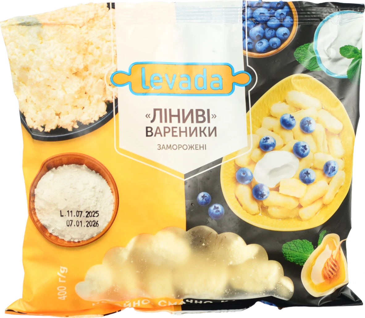 Вареники Левада 400г ліниві