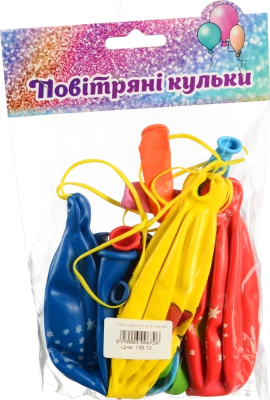 Надувні кульки Надувайка 20шт кавуни