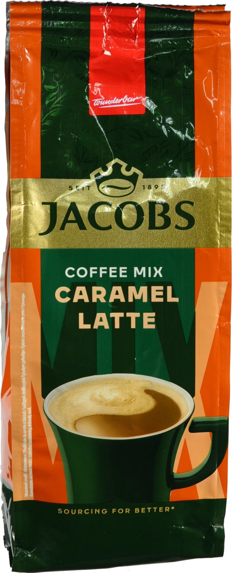 Кавовий напій Jacobs 450г 3в1 SD карамель латте